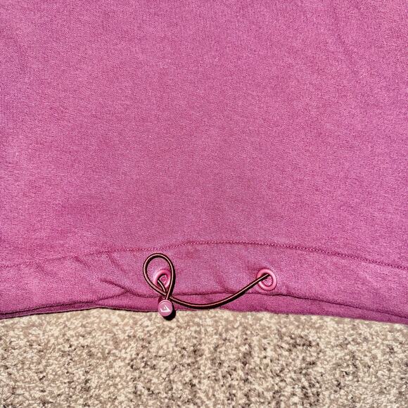 Gymshark Purple Short Sleeve Hoodie - Picture 8 of 8